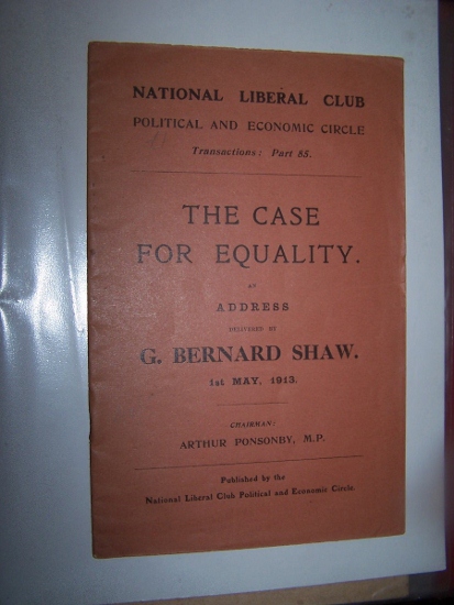 Image for THE CASE FOR EQUALITY