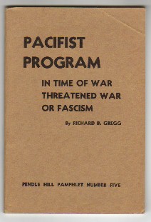 Image for PACIFIST PROGRAM In Time of War, Threatened War, or Fascism