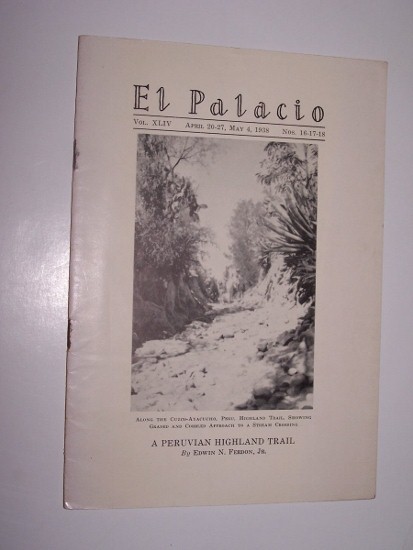 Image for EL PALACIO - Nos. 16, 17, 18 -- A Peruvian Highland Trail