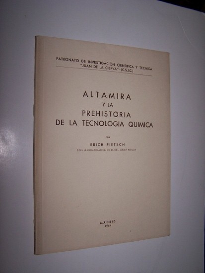 Image for ALTAMIRA Y LA PREHISTORIA DE LA TECNOLOGIA QUIMICA