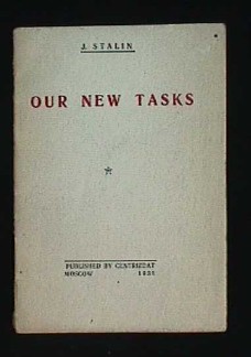Image for OUR NEW TASKS