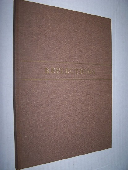 Image for REFLECTIONS Writings by Edward Burnham Burling and Tributes by His Friends