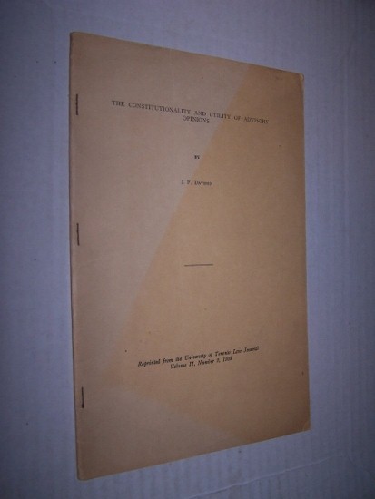 Image for The Constitutionality and Utility of Advisory Opinions