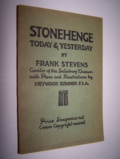Image for STONEHENGE TODAY & YESTERDAY