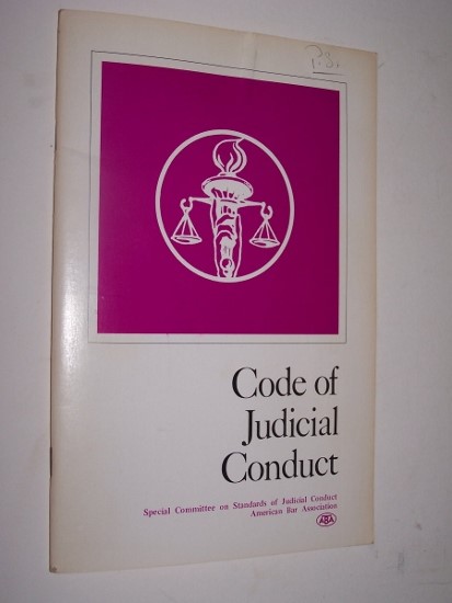 Image for CODE OF JUDICIAL CONDUCT