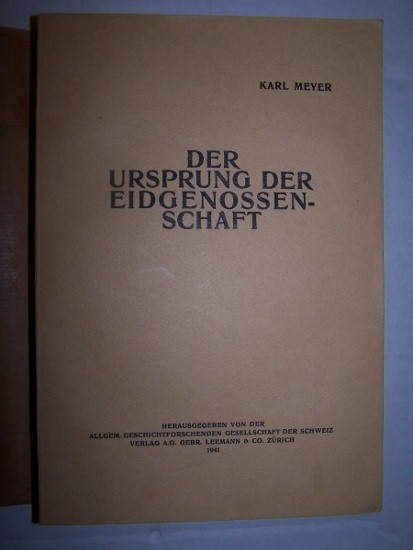Image for Der Ursprung der Eidgenossenschaf