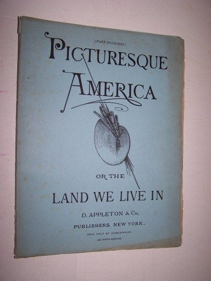 Image for PICTURESQUE AMERICA, OR THE LAND WE LIVE IN - Part 14 with Steel Engraving of City of Louisville
