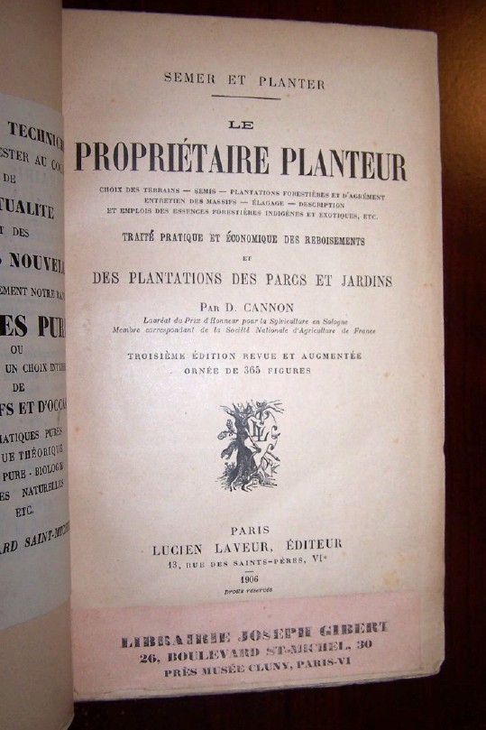 Image for LE PROPRIETAIRE PLANTEUR
