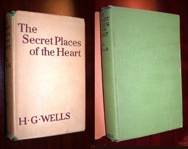 Image for THE SECRET PLACES OF THE HEART (First Edition in scarce dustjacket)