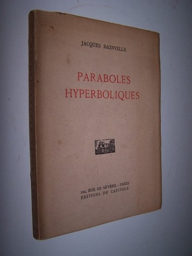 Image for Paraboles Hyperboliques