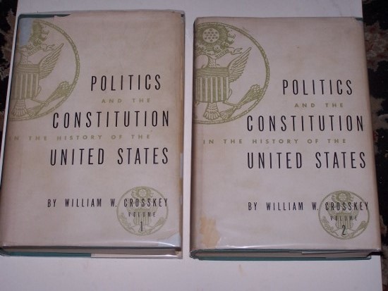 Image for POLITICS AND THE CONSTITUTION IN THE HISTORY OF THE UNITED STATES in Two Volumes