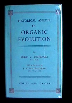 Image for HISTORICAL ASPECTS OF ORGANIC EVOLUTION