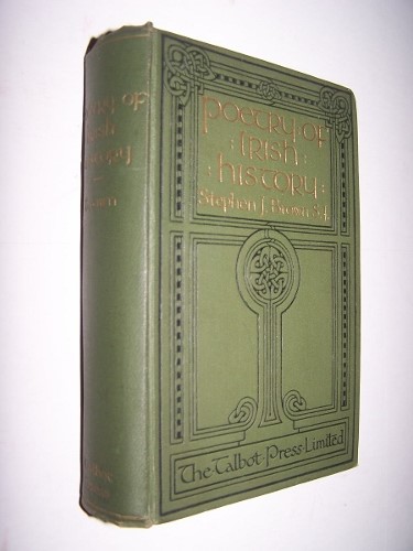 Image for POETRY OF IRISH HISTORY