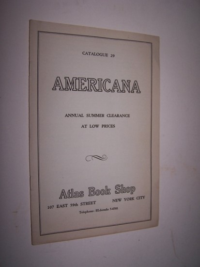 Image for Americana - Catalogue Number 29