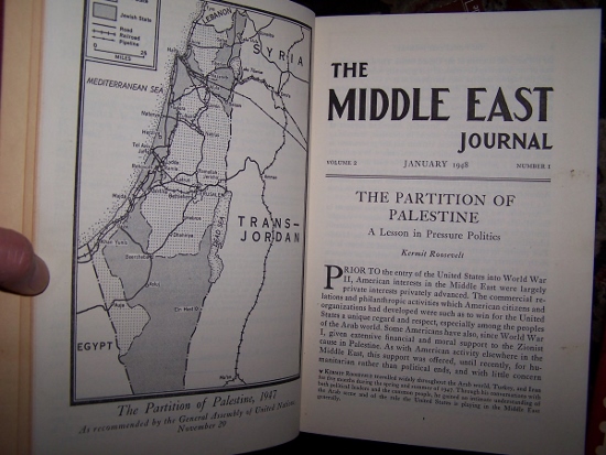 Image for The Partition of Palestine / The Iraqi Coup d'Etat of 1936 / Communist Tactics in Palestine