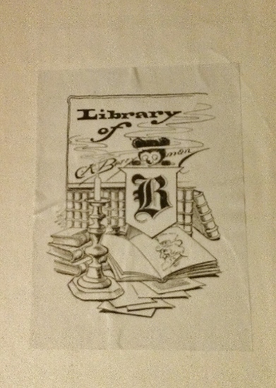 Image for C. K. Berryman Bookplate mounted in The Post-Girl by Edward C. Booth