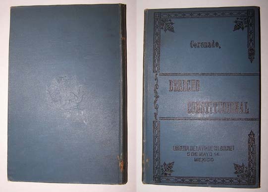 Image for Elementos de Derecho Constitutional Mexicano