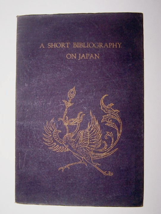 Image for SHORT BIBLIOGRAPHY ON JAPAN