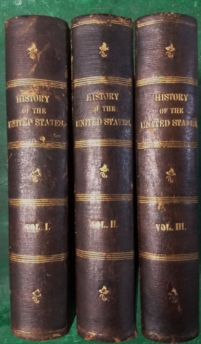 Image for HISTORY OF THE UNITED STATES From the Earliest Period to the Administration of James Buchanan in Three large Quarto Volumes Illustrated With Highly Finished Steel Engravings (50) by Leutze, Weir, Powell, Chappel, and Other American Artists
