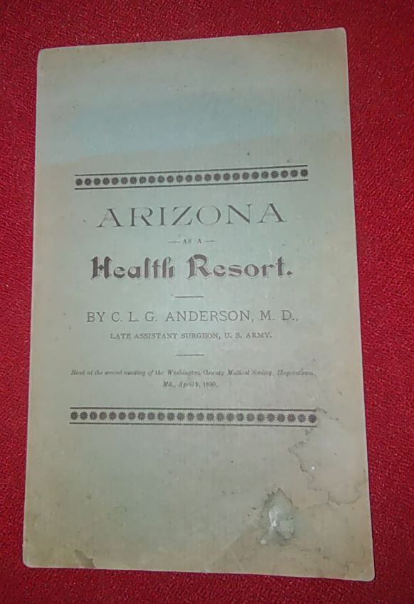 Arizona As A Health Resort