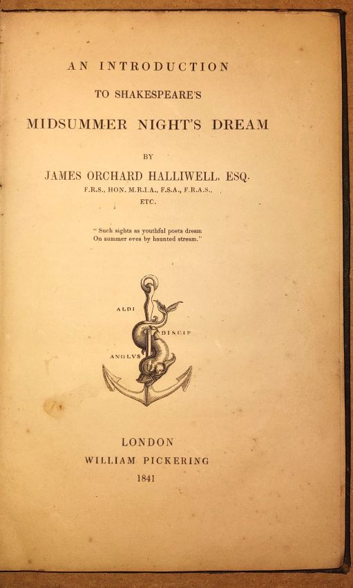 An Introduction to Shakespeare's Midsummer Night's Dream