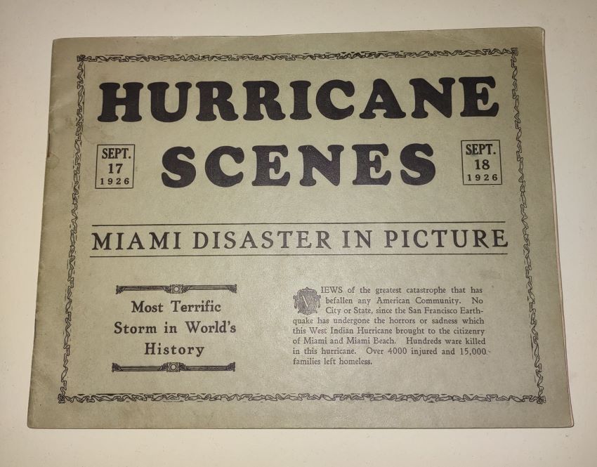 Hurricane Scenes - Miami Disaster in Picture - September 17-18, 1926 Most Terrific Storm in World's History