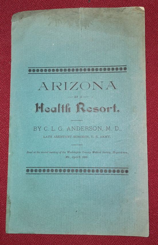 Arizona As A Health Resort