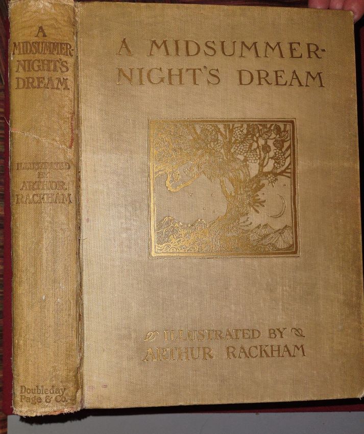 Image for A MIDSUMMER NIGHT'S DREAM with illustrations by Arthur Rackham A MIDSUMMER NIGHT'S DREAM with illustrations by Arthur Rackham