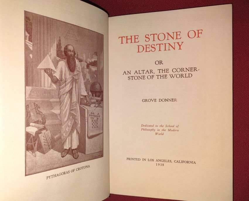 The Stone of Destiny or An Altar, The Cornerstone of the World