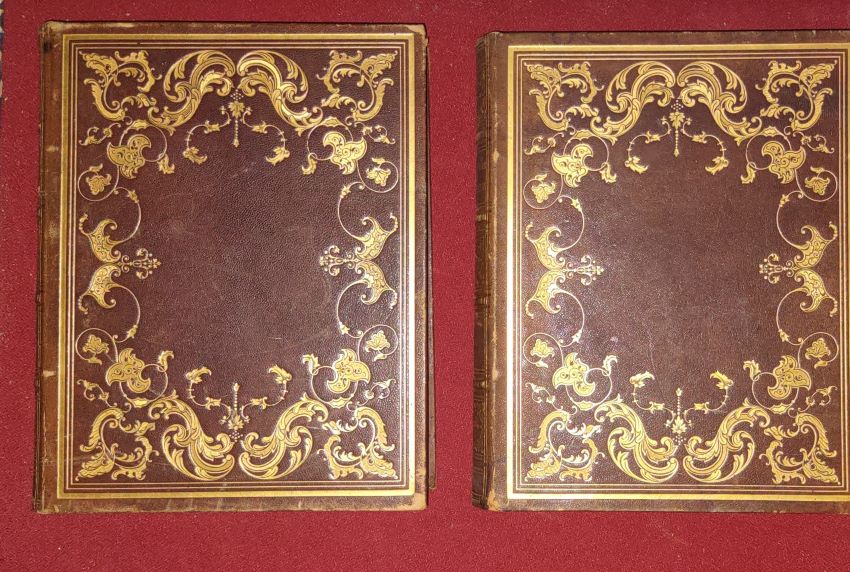 BATTLES of the UNITED STATES Sea and Land Embracing those of the Revolutionary and Indian Wars, the War of 1812 and the Mexican War with Important Official Documents; Two Volume Set