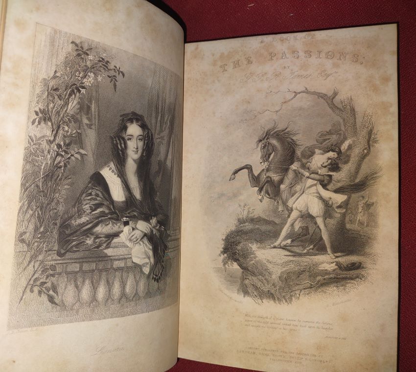 A Book of The Passions ; Illustrated with sixteen splendid engravings, from drawings by the most eminent artists, under the superintendance of Charles Heath