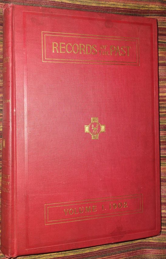 RECORDS OF THE PAST Volume I 1902